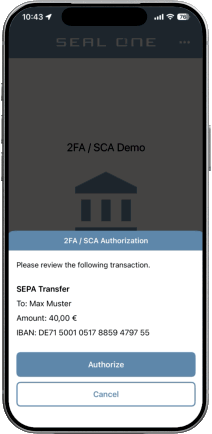 Seal One AppModule Animation